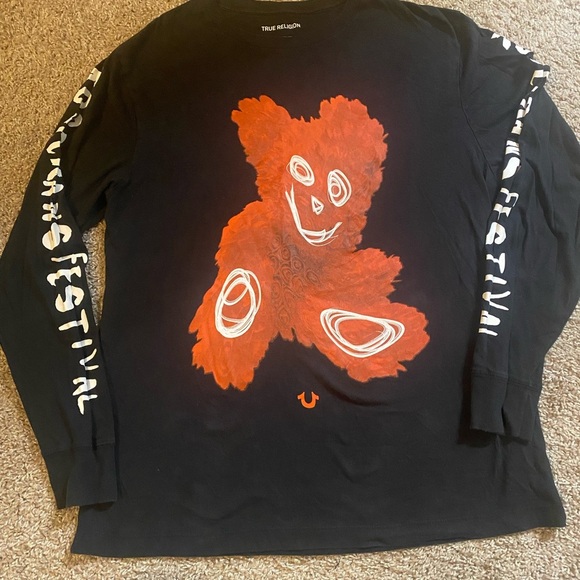 Men's true religion L  Long Sleeve Shirt - Picture 4 of 8